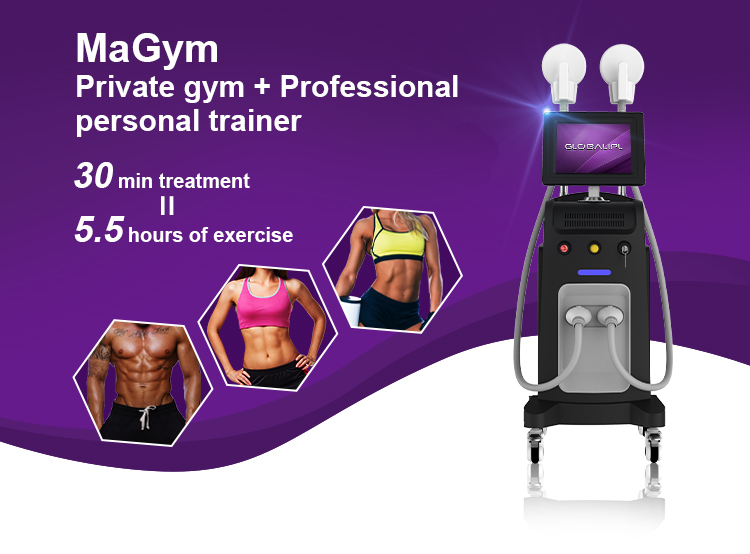 Hi emt technology muscle building equipment body sculpting  machine