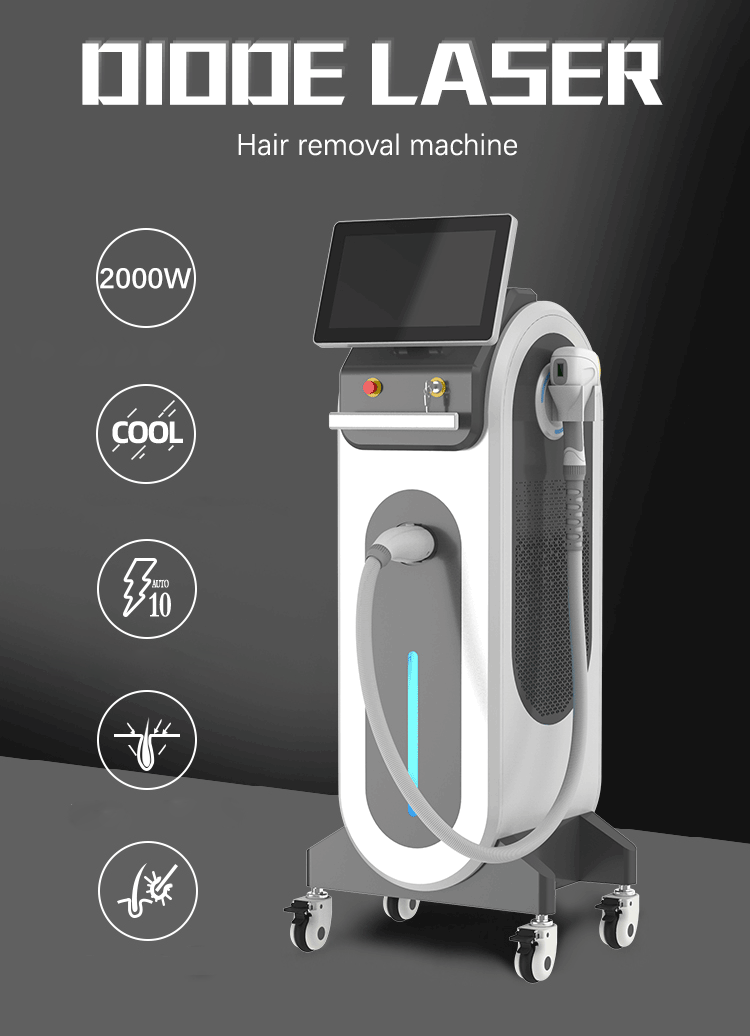 US450 755 810 1064nm Diode Laser Hair Removal Machine