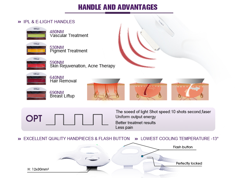 IPL RF E-Light YAG Laser Beauty Equipment US0020H