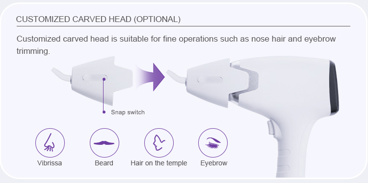 Big Spot Size Hair Removal Machine US4610