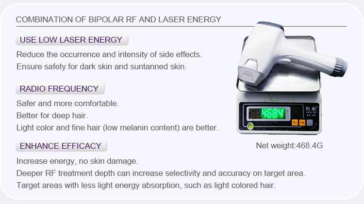 Big Spot Size Hair Removal Machine US4610