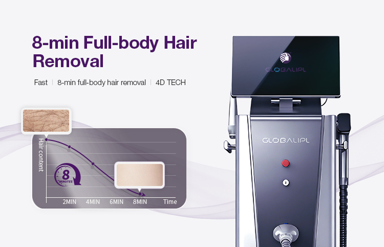 Big Spot Size Hair Removal Machine US4610
