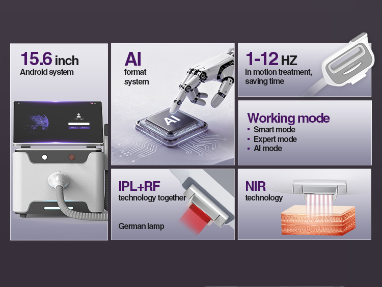 IPL Optional Skin Care Machine US6120F