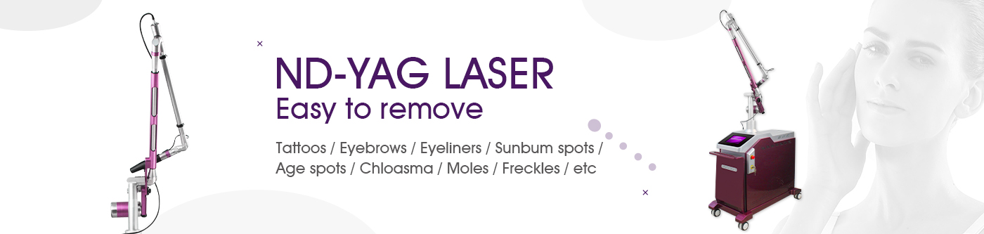 1064/532nm YAG Laser Tattoo Removal Machine US412C