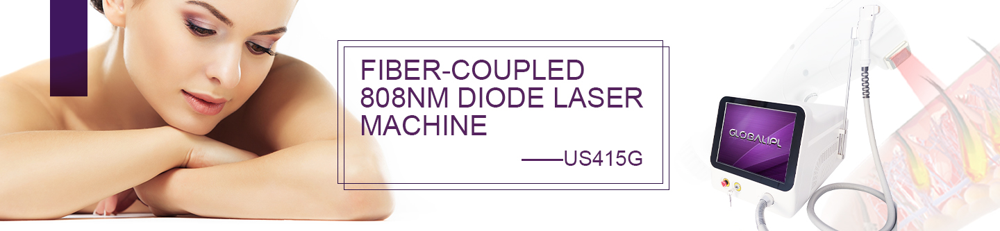 OEM Hair Removal Equipment Fiber Coupled 808 Diode Laser US415G