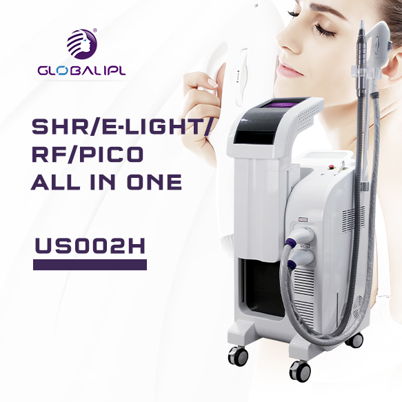 IPL RF E-Light YAG Laser Beauty Equipment US002H-3H