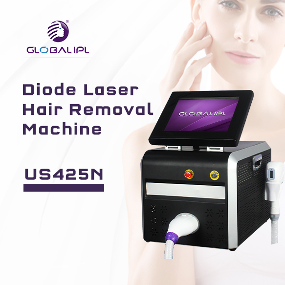 Diode Laser Beauty Salon Equipment Hair Epilation Pain Free US425N